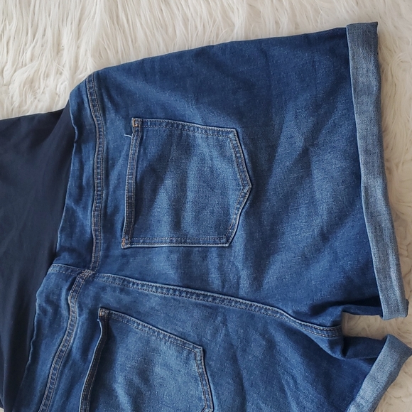 Celebrity + Pink Maternity Women's Denim Short XL - Picture 8 of 9